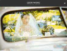 Tablet Screenshot of leonwongphoto.com